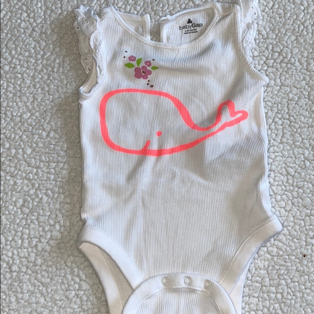 Baby gap Whale onesie